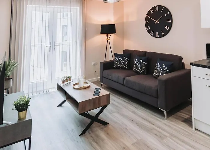 Apartamento Near Centre Ideal Sport Or Gigs Sleeps 6 People Mánchester