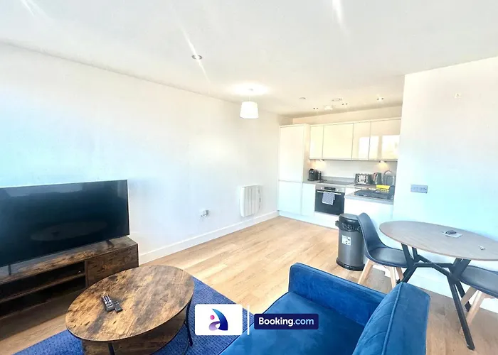 Modern By Avalora Short Lets & Serviced Old Trafford With Free Parking, Mcr Stadium - Ua92 Mánchester