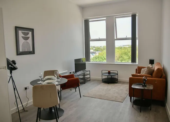 Apartment Spacious 1 Bed Near Etihad Manchester