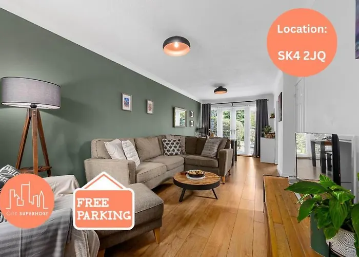 3 Bed Stockport By Superhost Дом отдыха Манчестер