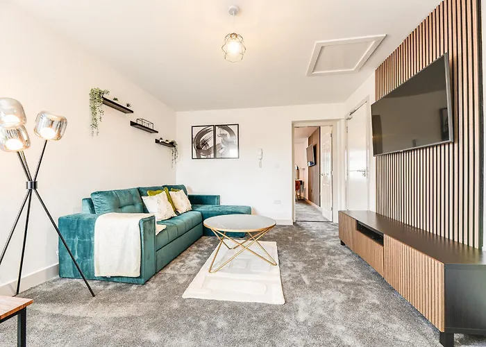 Apartmán 2 Flats Near Coop Arena & Etihad Stadium