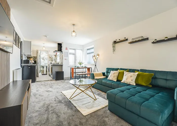 Apartmán 2 Flats Near Coop Arena & Etihad Stadium Manchester