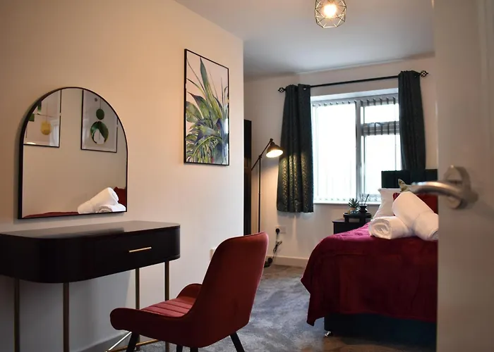 Stylish Flat Near Coop Arena & Etihad Stadium 아파트