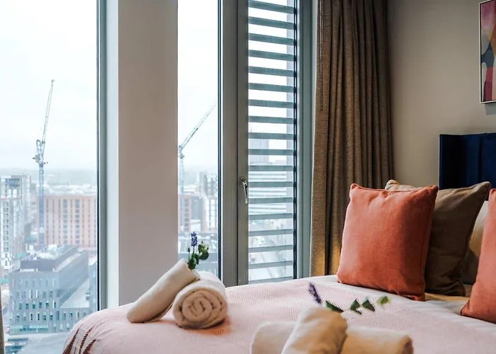 Apartmán Stunning New 2-bed Flat In Perfect For Couples Manchester