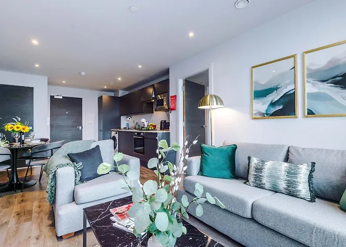 Apartmán Stunning New 2-bed Flat In Perfect For Couples *