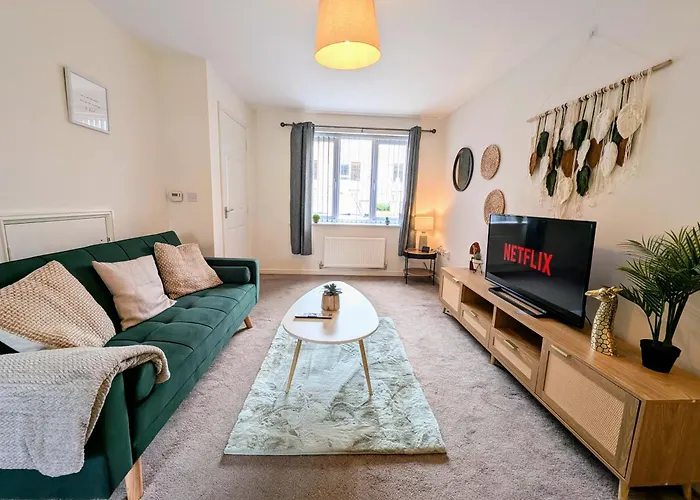 Reach - King Bed, Parking, 2 Tvs, O2 Apollo, Hospital & Oxford Road 펜션