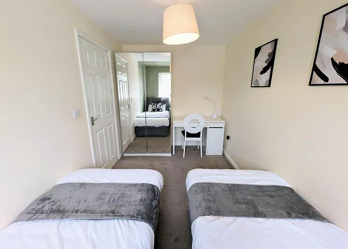 Reach - King Bed, Parking, 2 Tvs, O2 Apollo, Hospital & Oxford Road 펜션