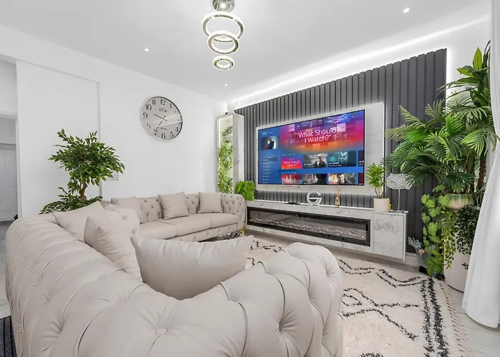 Appartement Sluxe 4mins To Etihad Stadium And Coop Live *