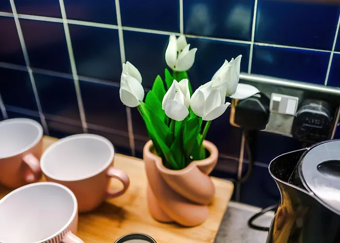 Mcr 2br 2ba, Parking, Wifi, Full Kitchen *