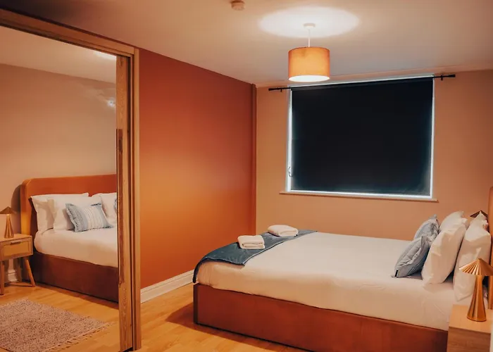 Apartmán Gem With Stylish 2br Retreat And Free Carpark Manchester