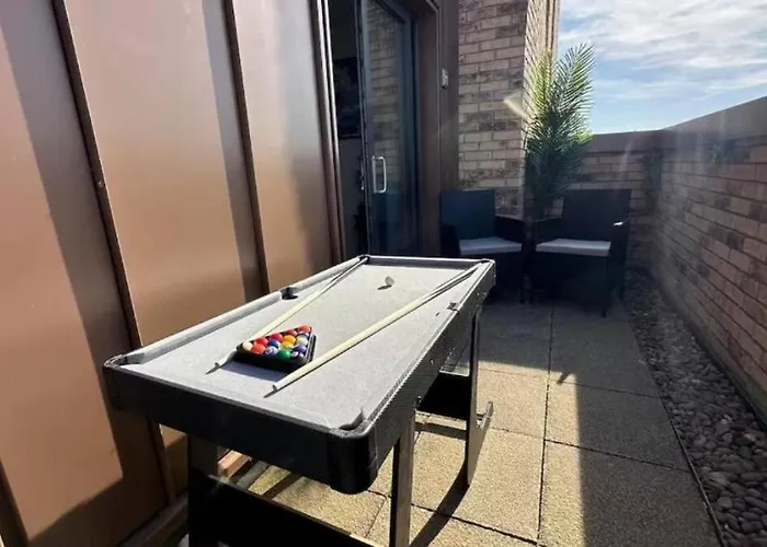 Luxury 2 Bed Penthouse Large Balcony Apartman