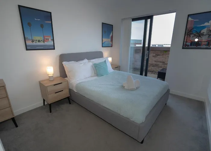 Apartman Luxury 2 Bed Penthouse Large Balcony Manchester