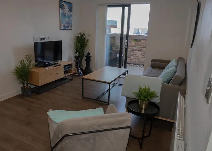 Luxury 2 Bed Penthouse Large Balcony * Manchester
