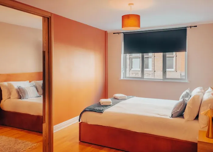 Apartmán Gem With Stylish 2br Retreat And Free Carpark Manchester
