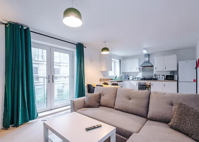 Stylish 2-bed Apartment, Sleeps 6, Free Parking 公寓 曼彻斯特