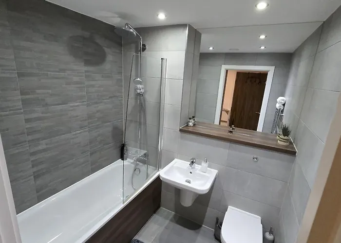 Apartman Elegant 2bd & 2ba Centre Luxury With View Manchester