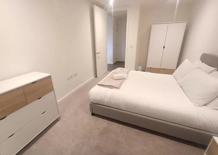 New 1br Gym Roof Terrace Lounge 아파트 맨체스터