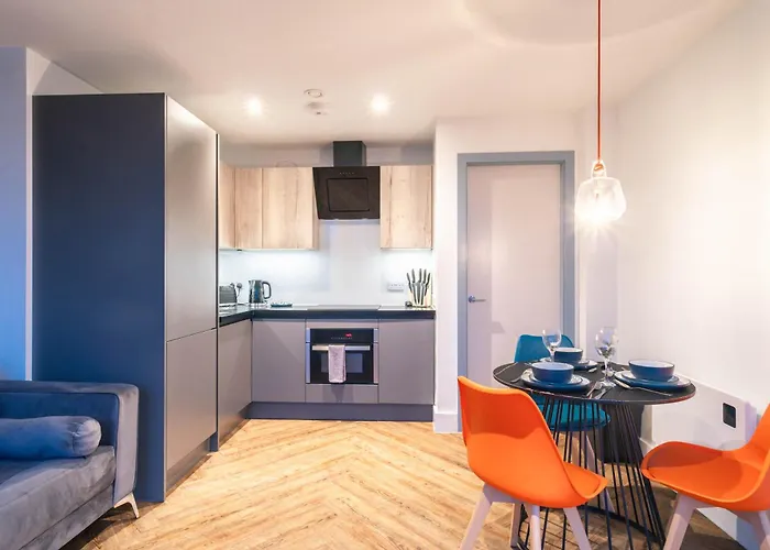 Stunning 2bed Flat In Location W Security 맨체스터