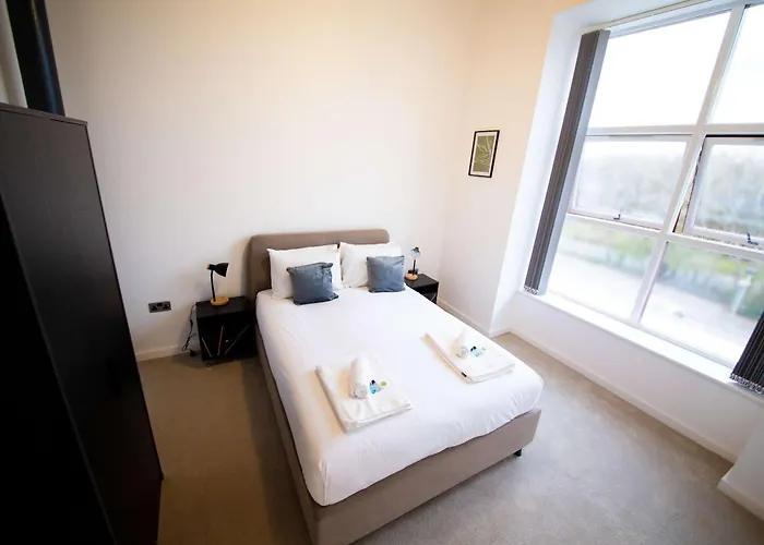 Lovely 1 Bed Close To Etihad דירה מנצ'סטר