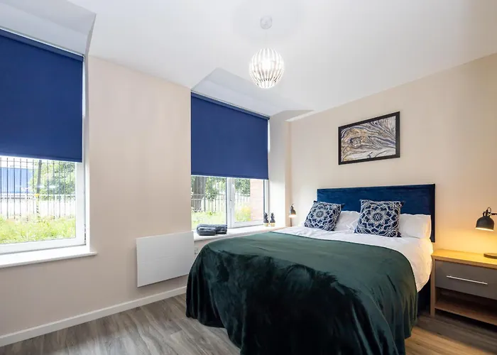 Manchester - 1 Bed Apartment - Free Parking - Fast Wi Fi By Av Hughes Properties アパート *