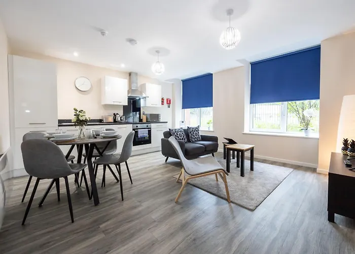 アパート Manchester - 1 Bed Apartment - Free Parking - Fast Wi Fi By Av Hughes Properties マンチェスター