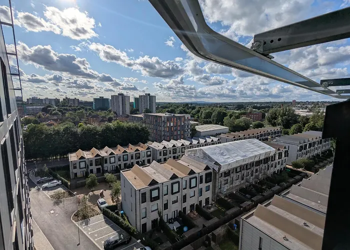 아파트 New 1br Gym Roof Terrace Lounge 맨체스터