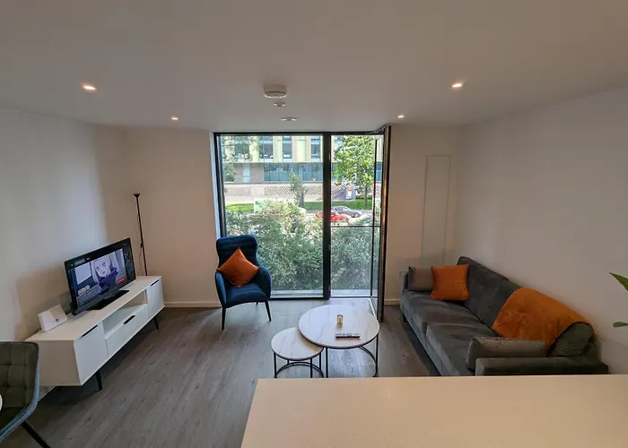 New 1br Gym Roof Terrace Lounge 아파트 맨체스터