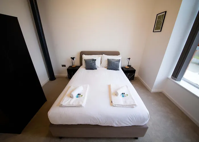 Lovely 1 Bed Close To Etihad דירה מנצ'סטר