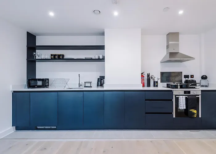 Stylish 1bed Fast Wi-fi Easy Access To Manchester