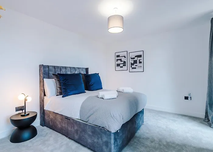 Stylish 2 Bed 2 Bath In 아파트 맨체스터