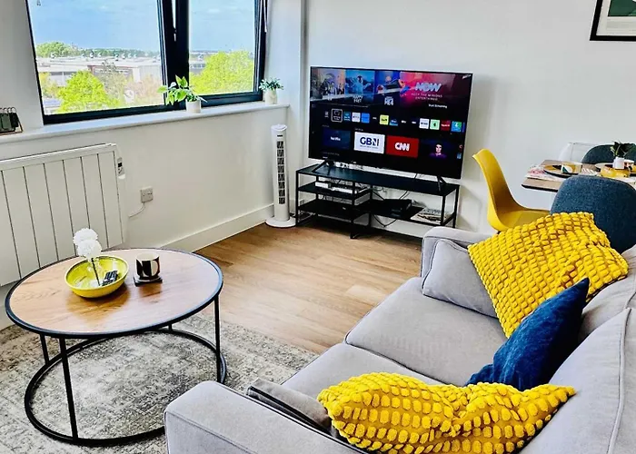 Free Parking Old Trafford Flat By Superhost * 맨체스터