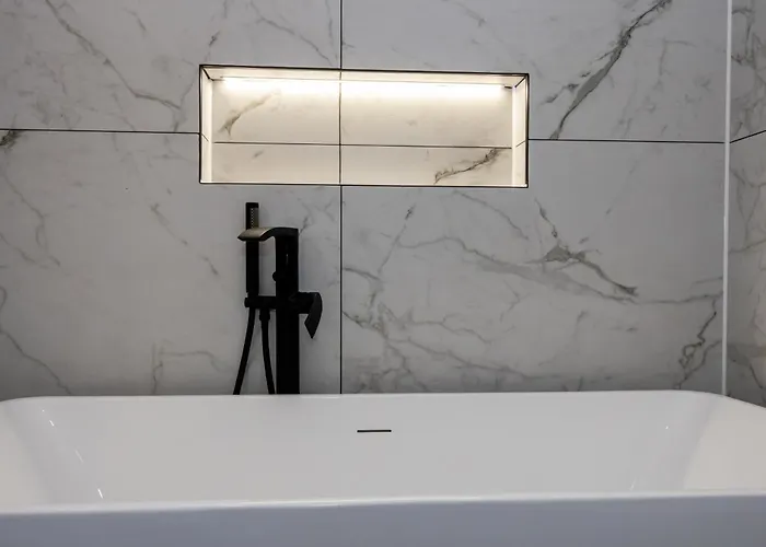 Modern 5-bed Ev Centre 10 Min Prázdninový dům Manchester