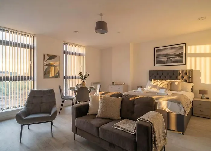 Apartmán Modern In Salford Great Views Manchester