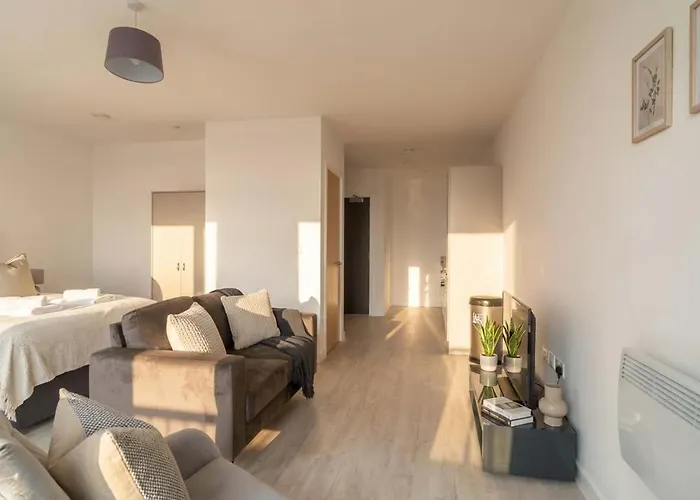 Apartmán Modern In Salford Great Views Manchester
