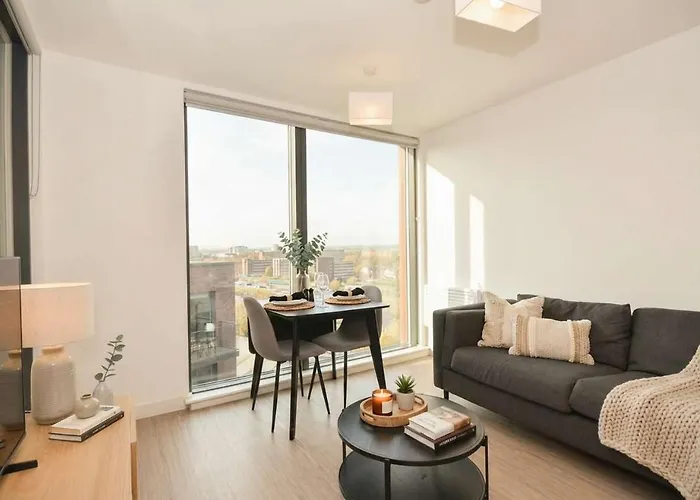 Modern 1 Bed With Views In * 맨체스터