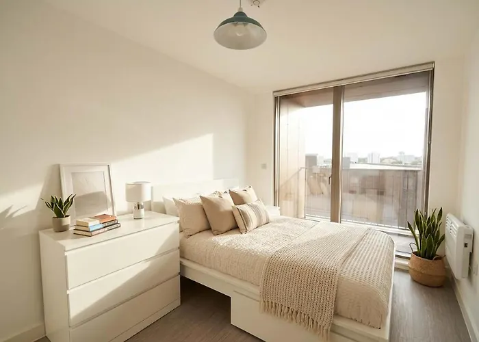 Modern 1 Bed With Views In 맨체스터