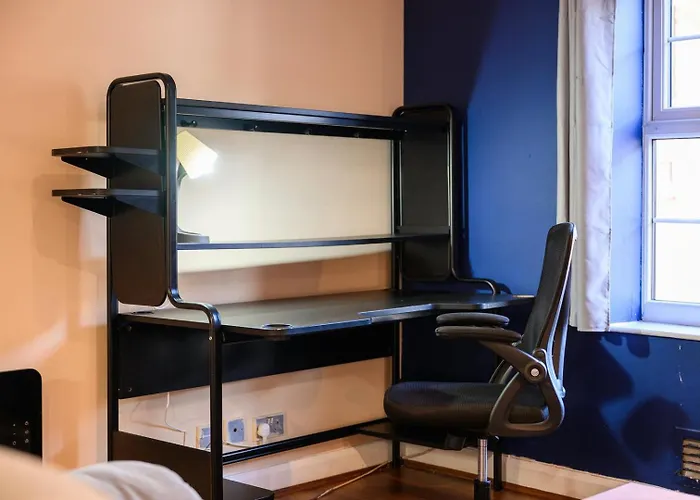 Oxford Road Haven: Modern 1-bedroom Escape Apartamento Mánchester