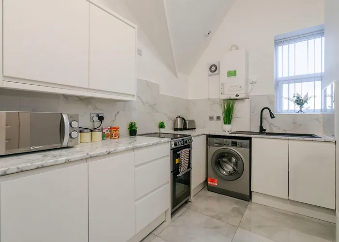 Perfect For Contractors, Free Parking, Manchester Апартаменты Манчестер