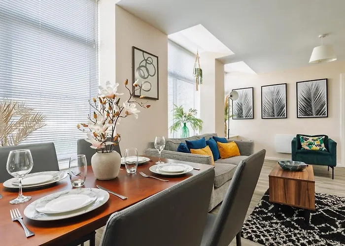 The Haven - 2 Bed Cozy - Sleeps 6 - Private Parking Appartamento *