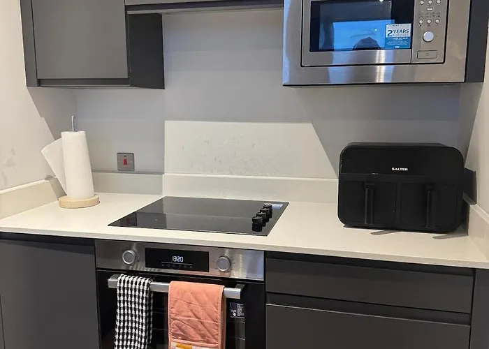 Luxury City Apartment Manchester With Gym & Parking Manchester