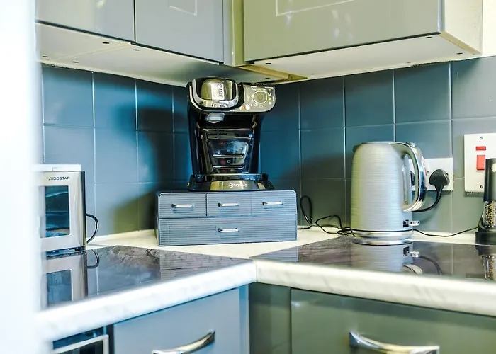 Lägenhet 1br By Kammili - Near Centre, Universities & Hospital Manchester