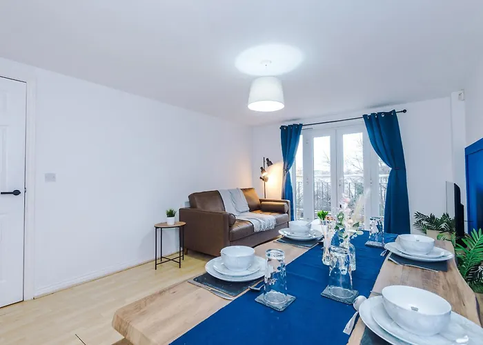 The Salford Luxe - Chic & Modern 2-bed Living - Business Or Work-friendly By Parydise * Manchester