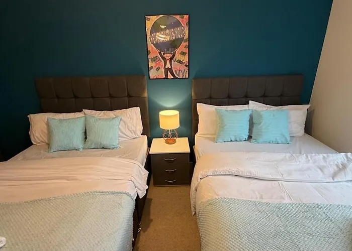 アパート Luxury 5 Bed Centre マンチェスター