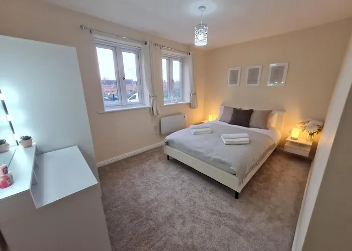 2 Bedroom In Manchester-sleeps 6-near Coop Live & Etihad With Free Parking Manchester