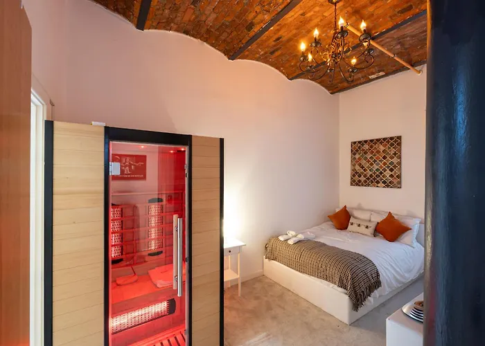 Appartamento Stylish Mill With Sauna And Free Parking Manchester