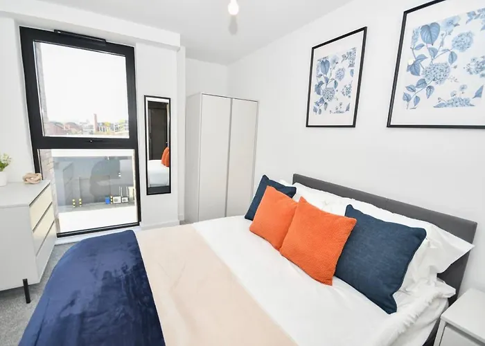 公寓 Modern 2 Bedroom In W Balcony