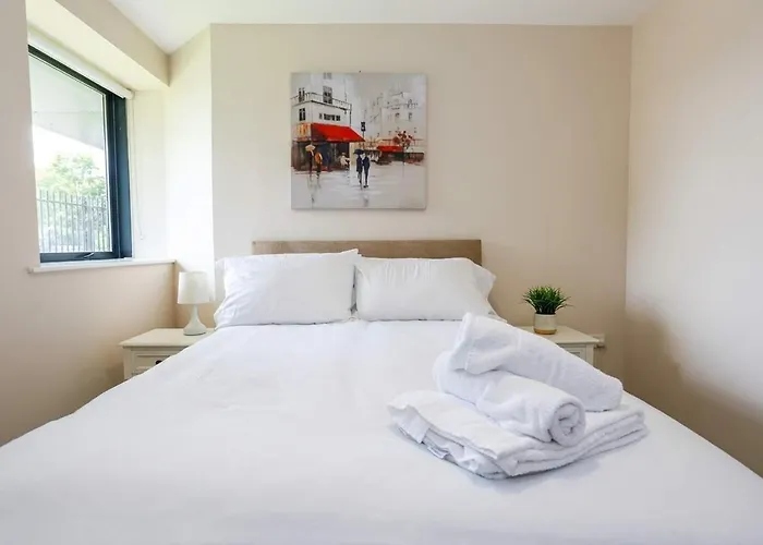 Modern 1 Bed W Fast Broadband 아파트 맨체스터